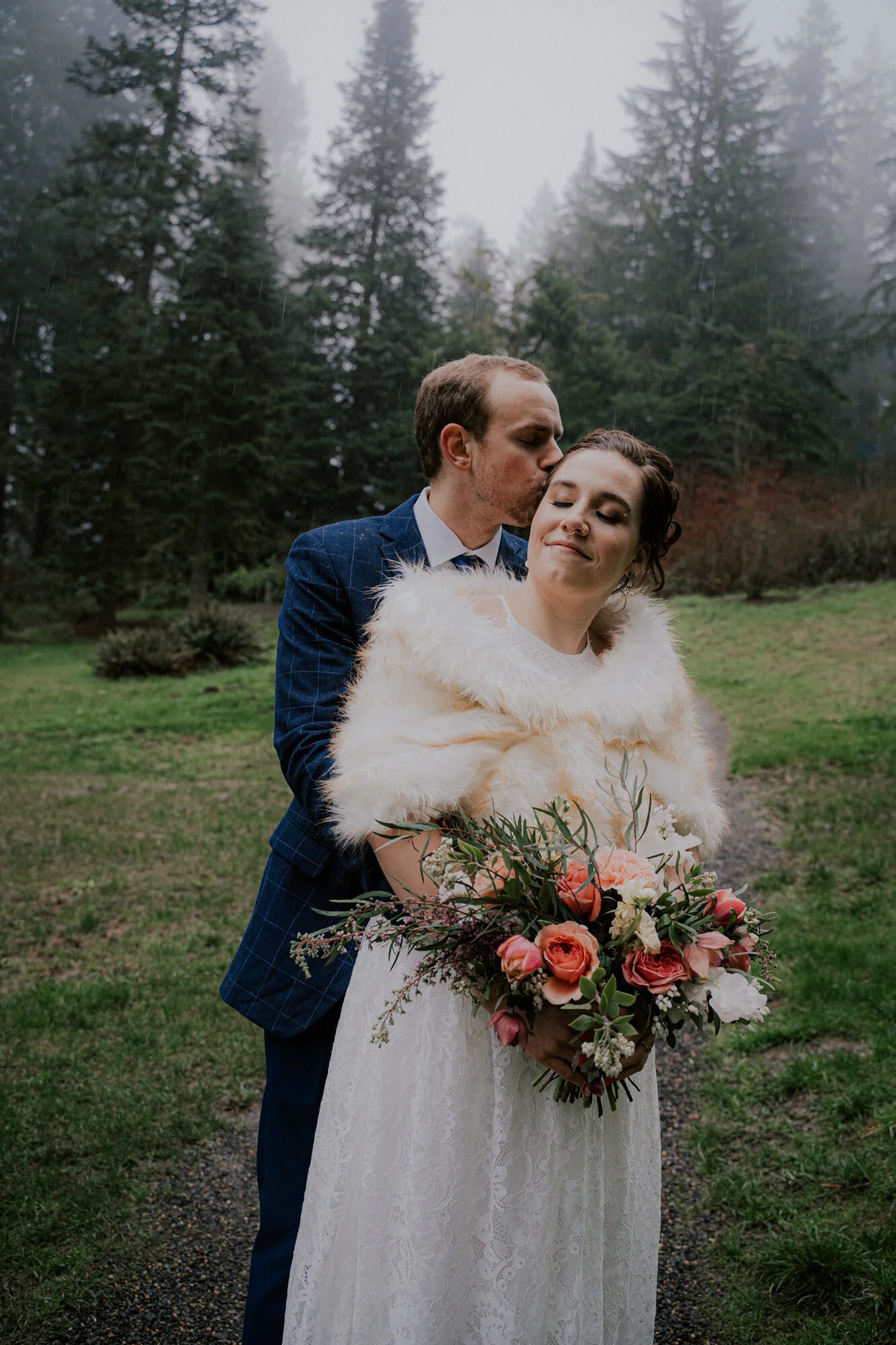 Hoyt Arboretum Elopement Portland Oregon