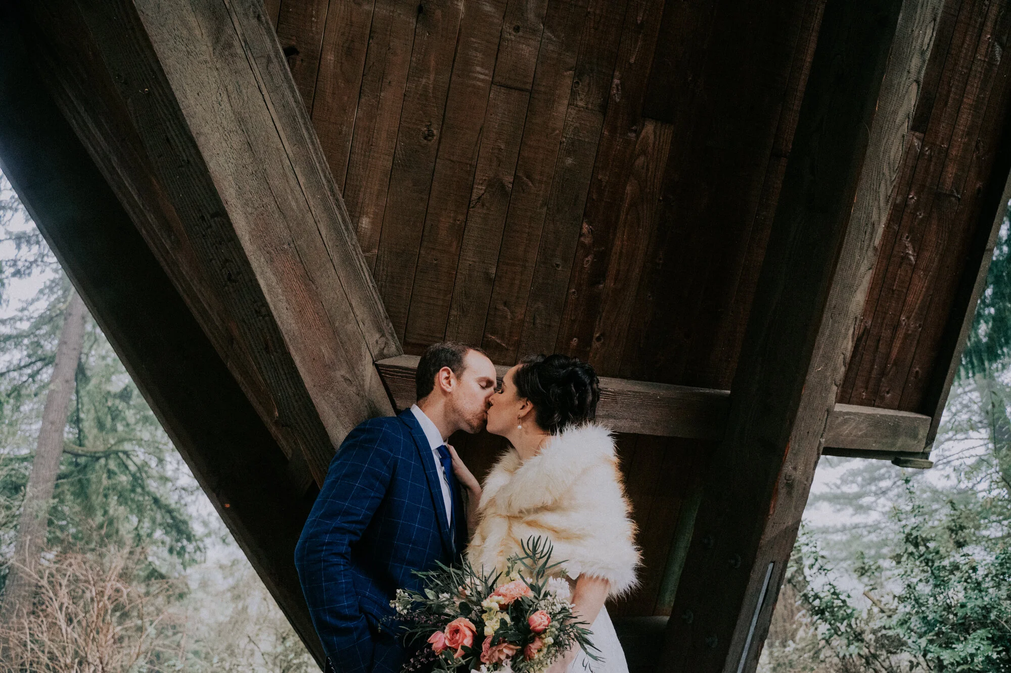 Hoyt Arboretum Elopement Portland Oregon