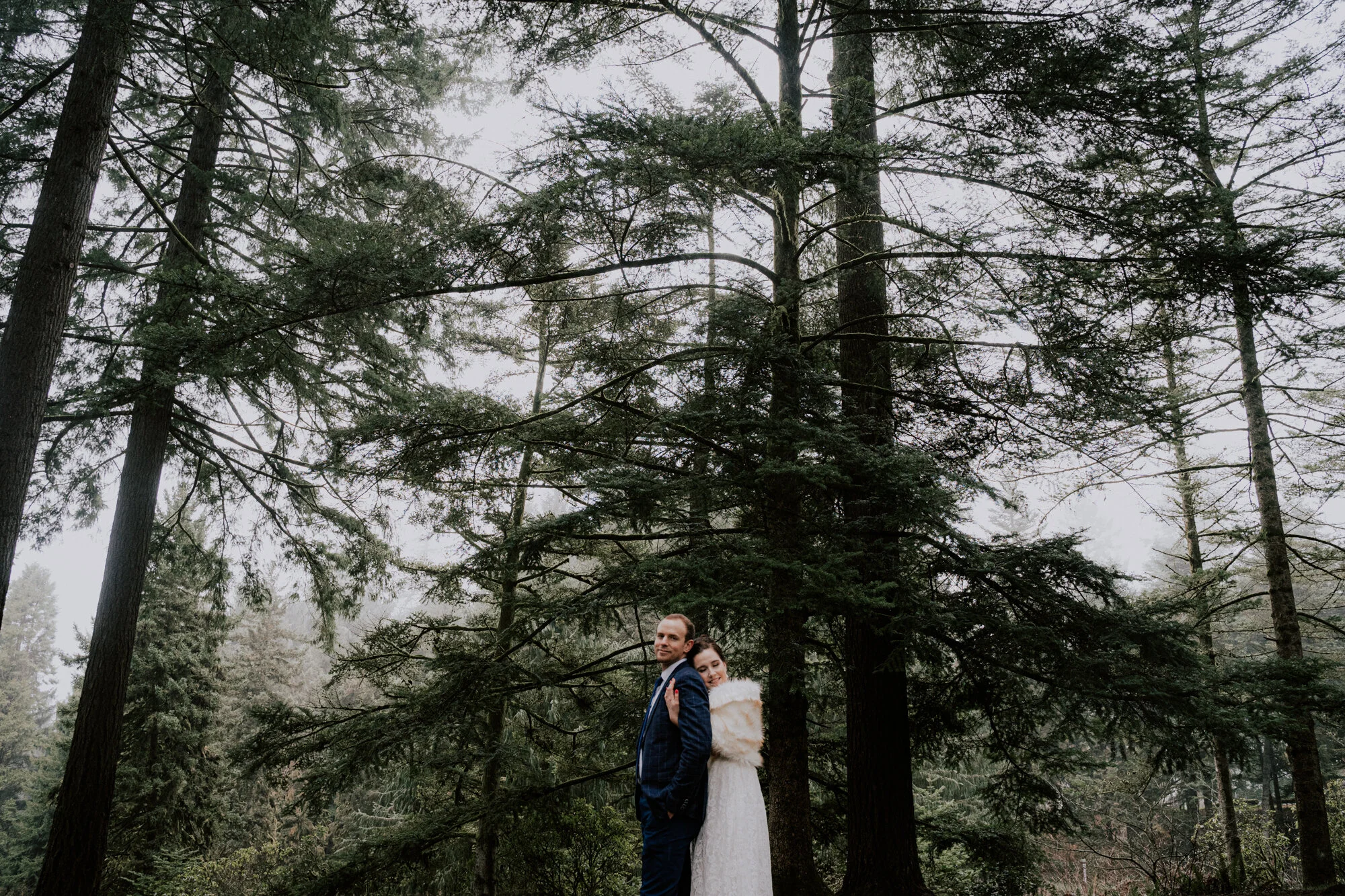 Hoyt Arboretum Elopement Portland Oregon
