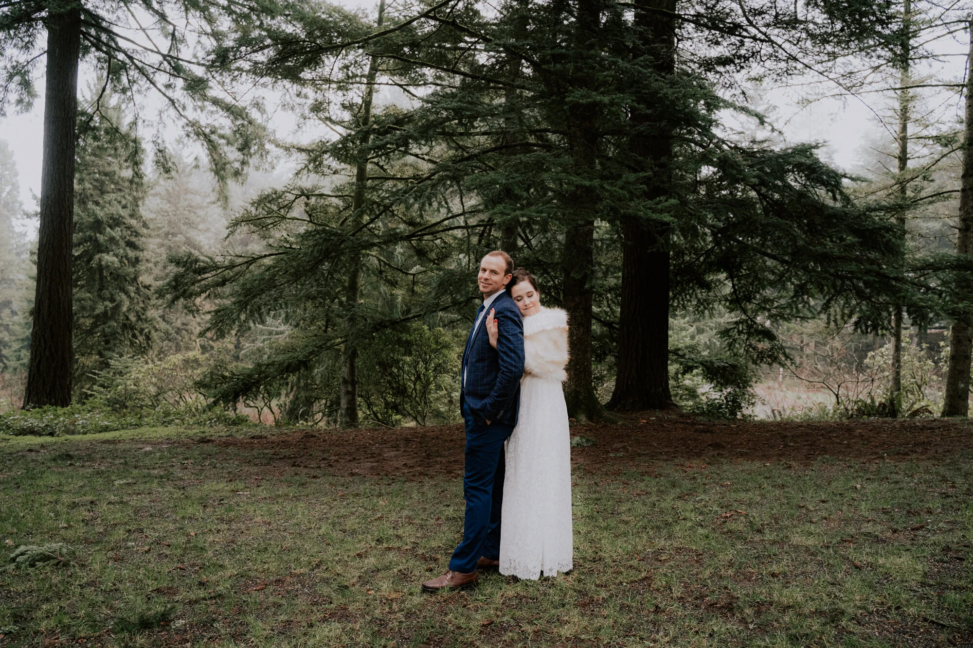 Hoyt Arboretum Elopement Portland Oregon