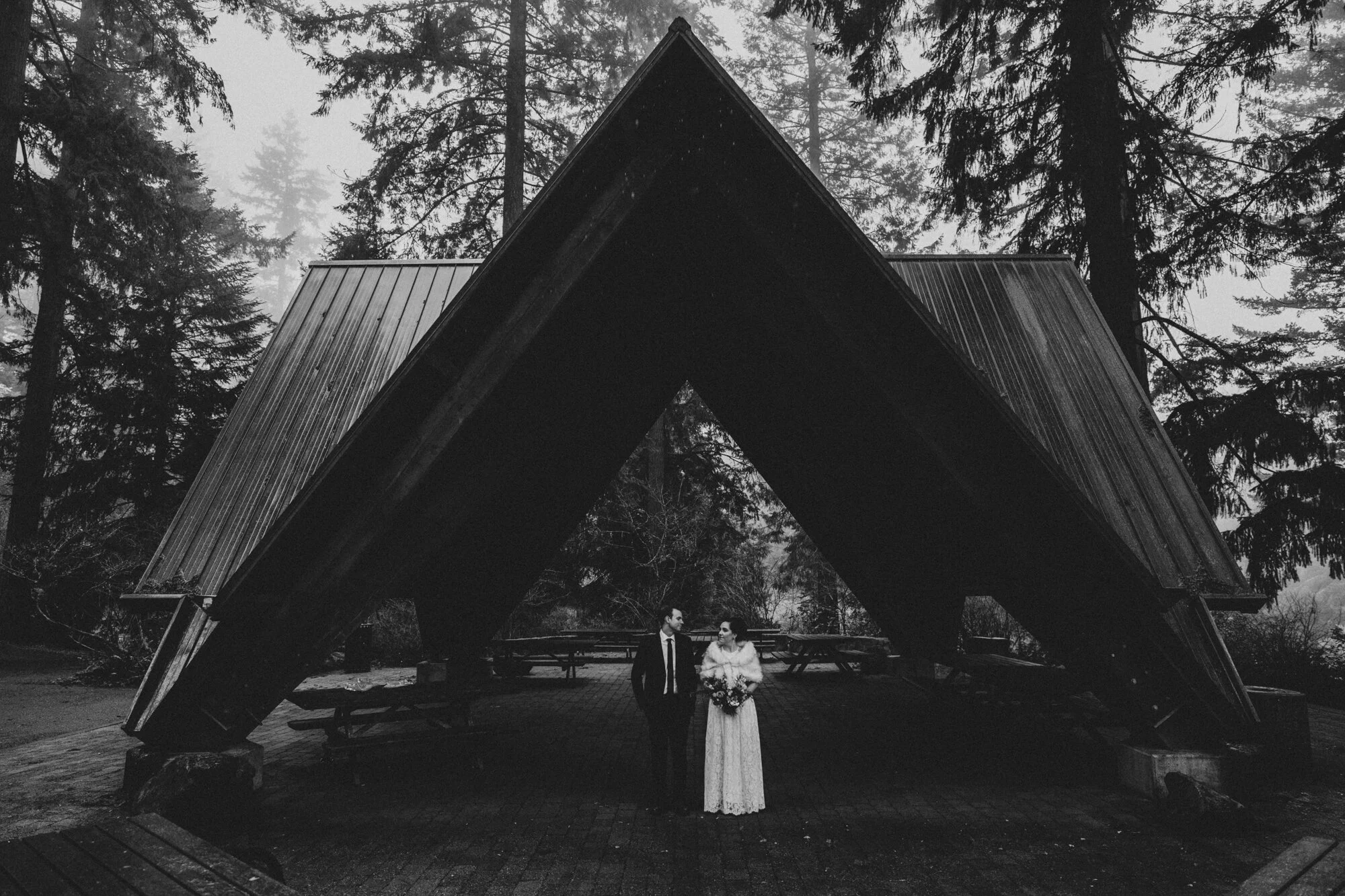 Hoyt Arboretum Elopement Portland Oregon