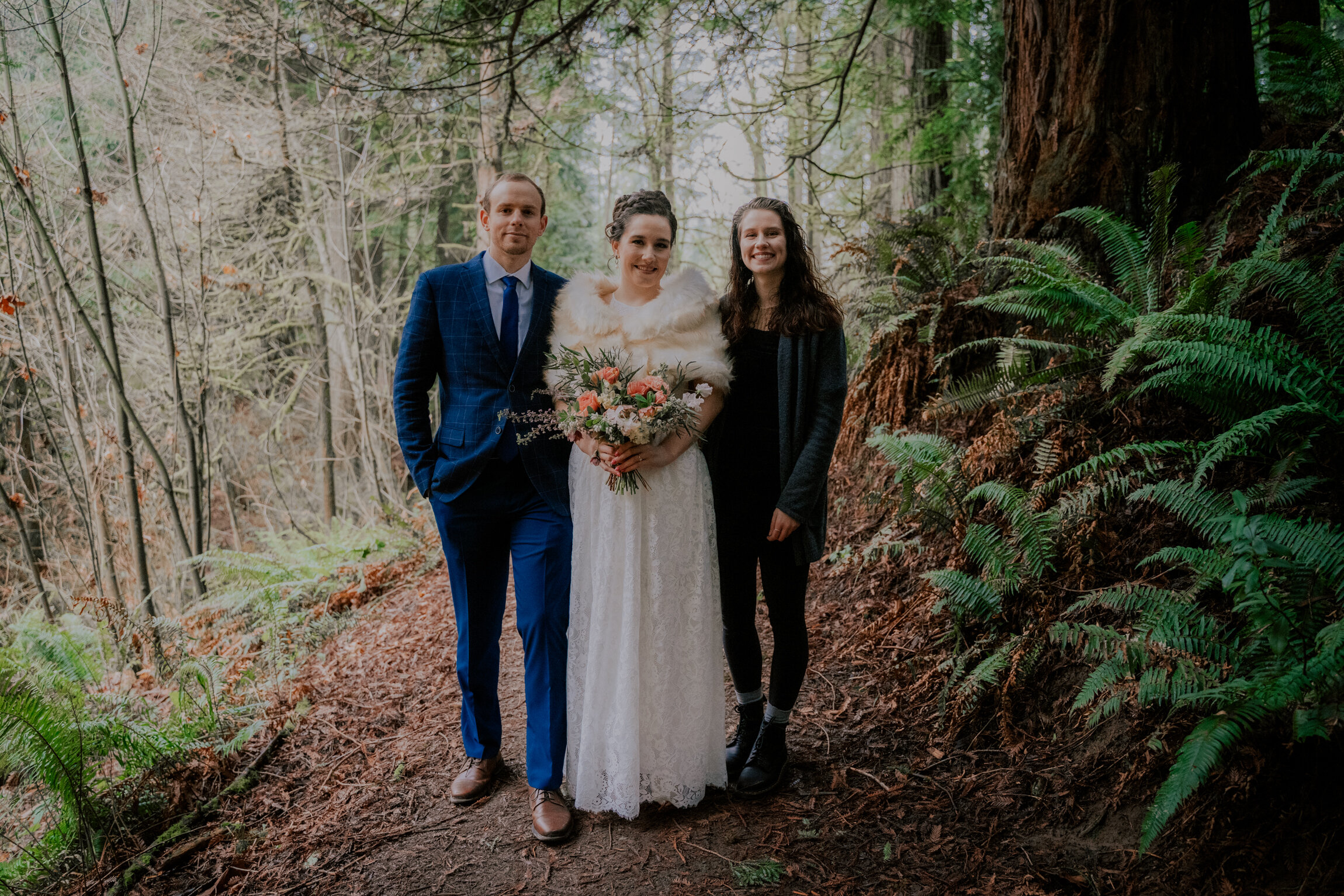 Hoyt Arboretum Elopement Portland Oregon