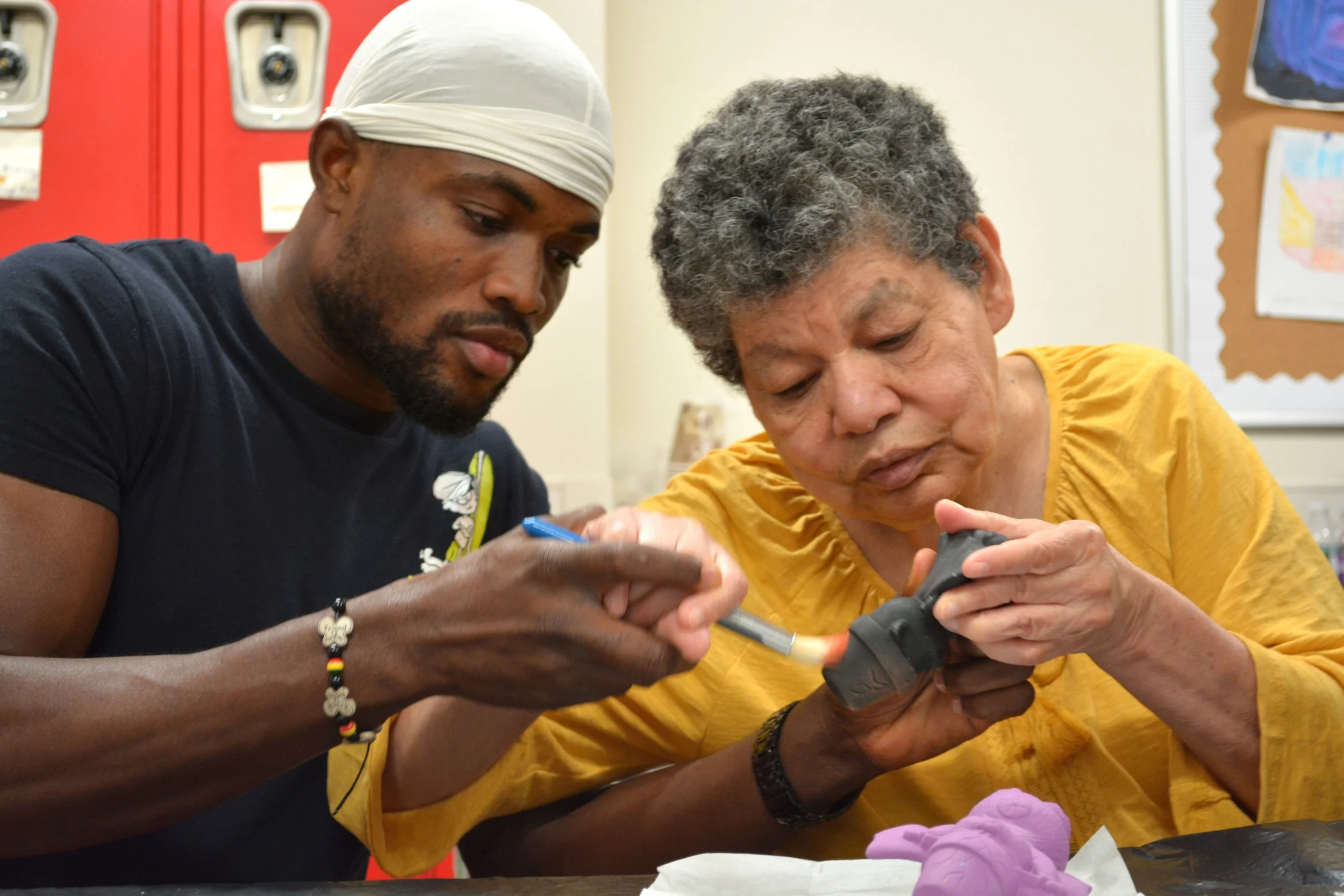 A Ceramics Class at Minute Man Arc