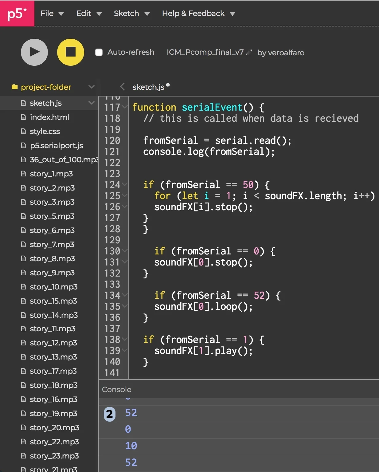 p5.js Code