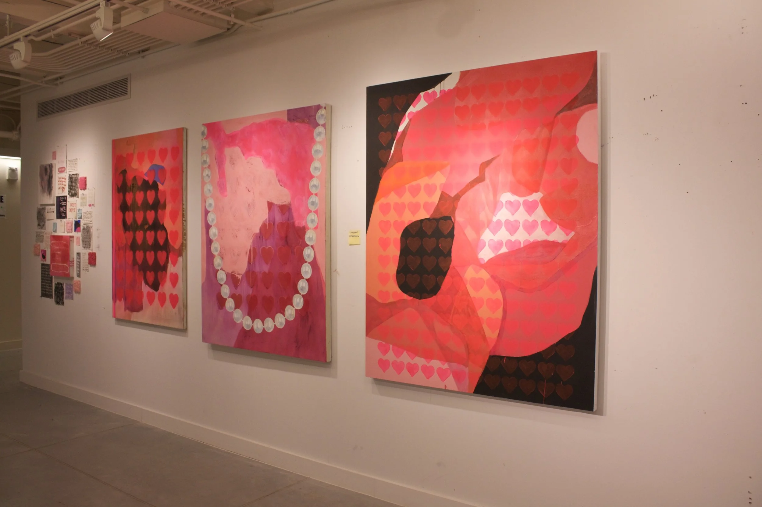 Installation view at Maryland Institute College of Art, Baltimore, MD