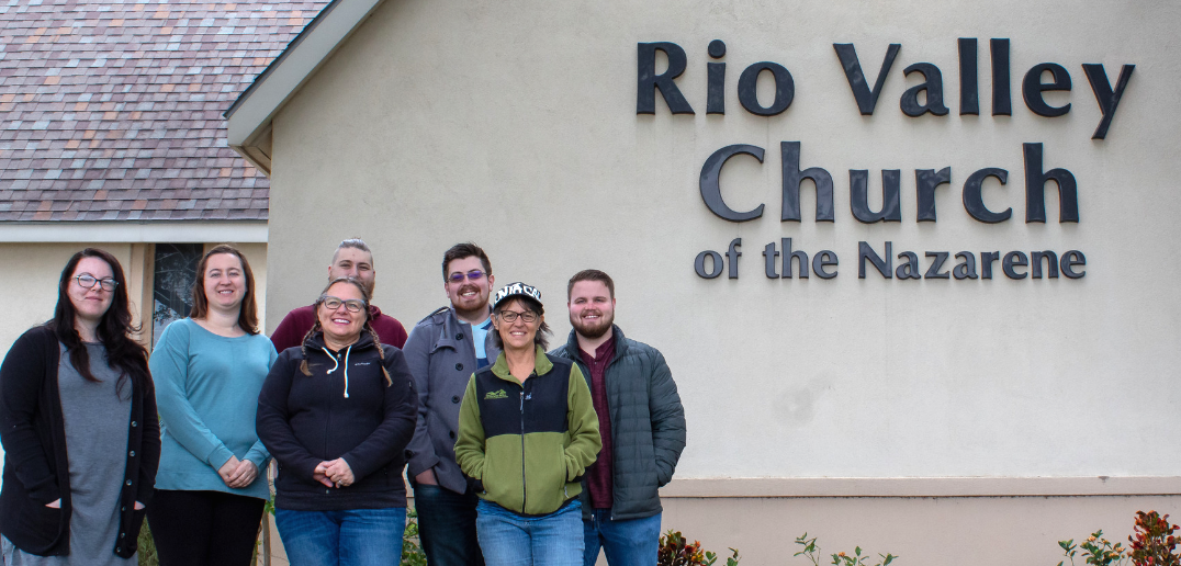 Trip members L to R: Alex Harms, Lauren Morris, Debbie McCullock (International Ministries Pastor), Chase Grantz (graduate intern), Caleb Simonds, Angie Flemming, and Tyler Stark (Staff Pastor).