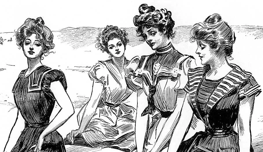 Gibson_Girls_seaside_-cropped-_by_Charles_Dana_Gibson.jpg