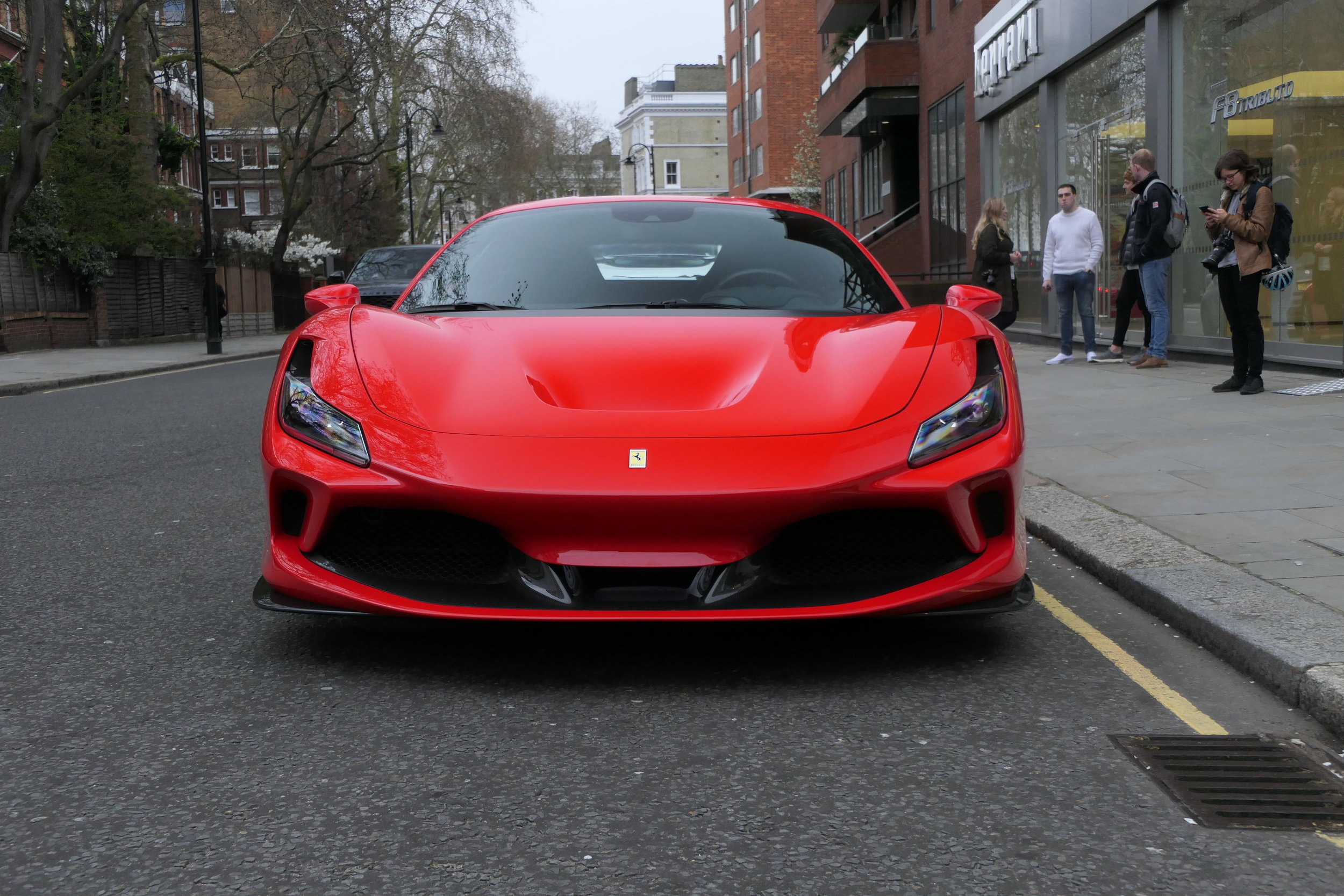 The First New Ferrari F8 Tributo In The England Rawkus Tv