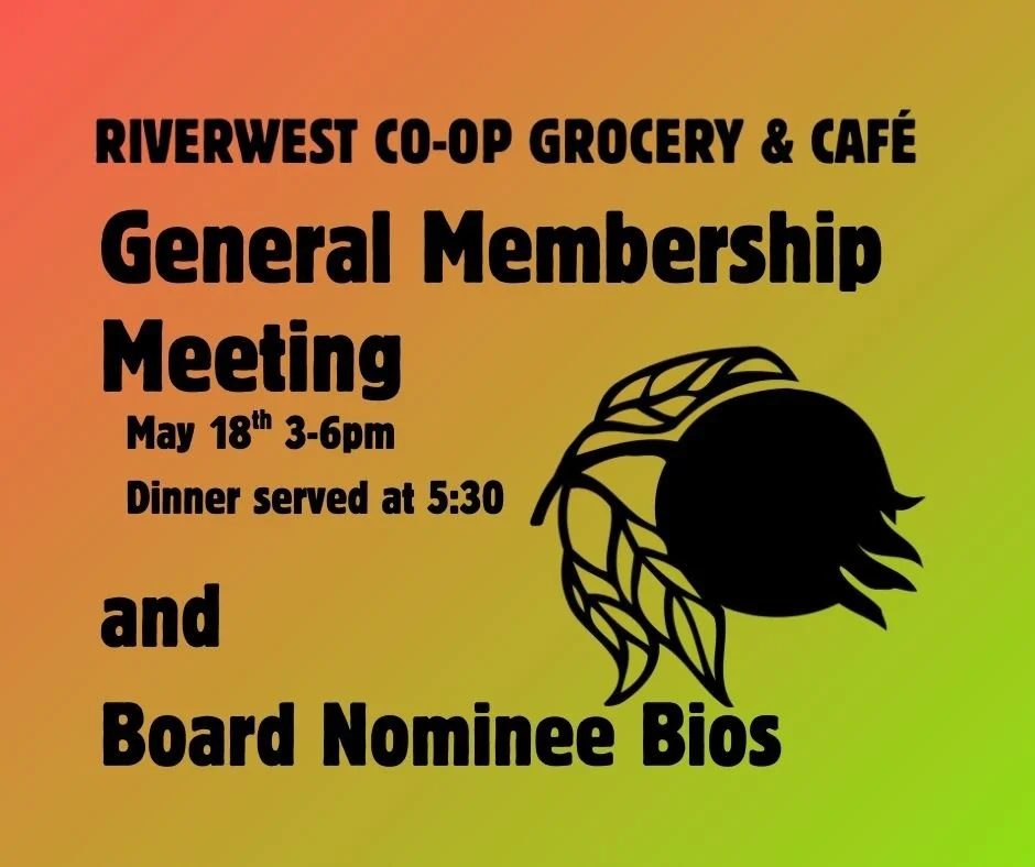 2025 General Membership Meeting Invite from Boardand Board Nomination Bios