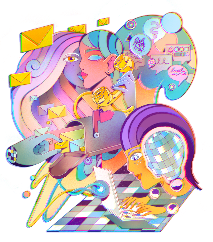 CACOPHONY OF COMMUNICATION // Courier