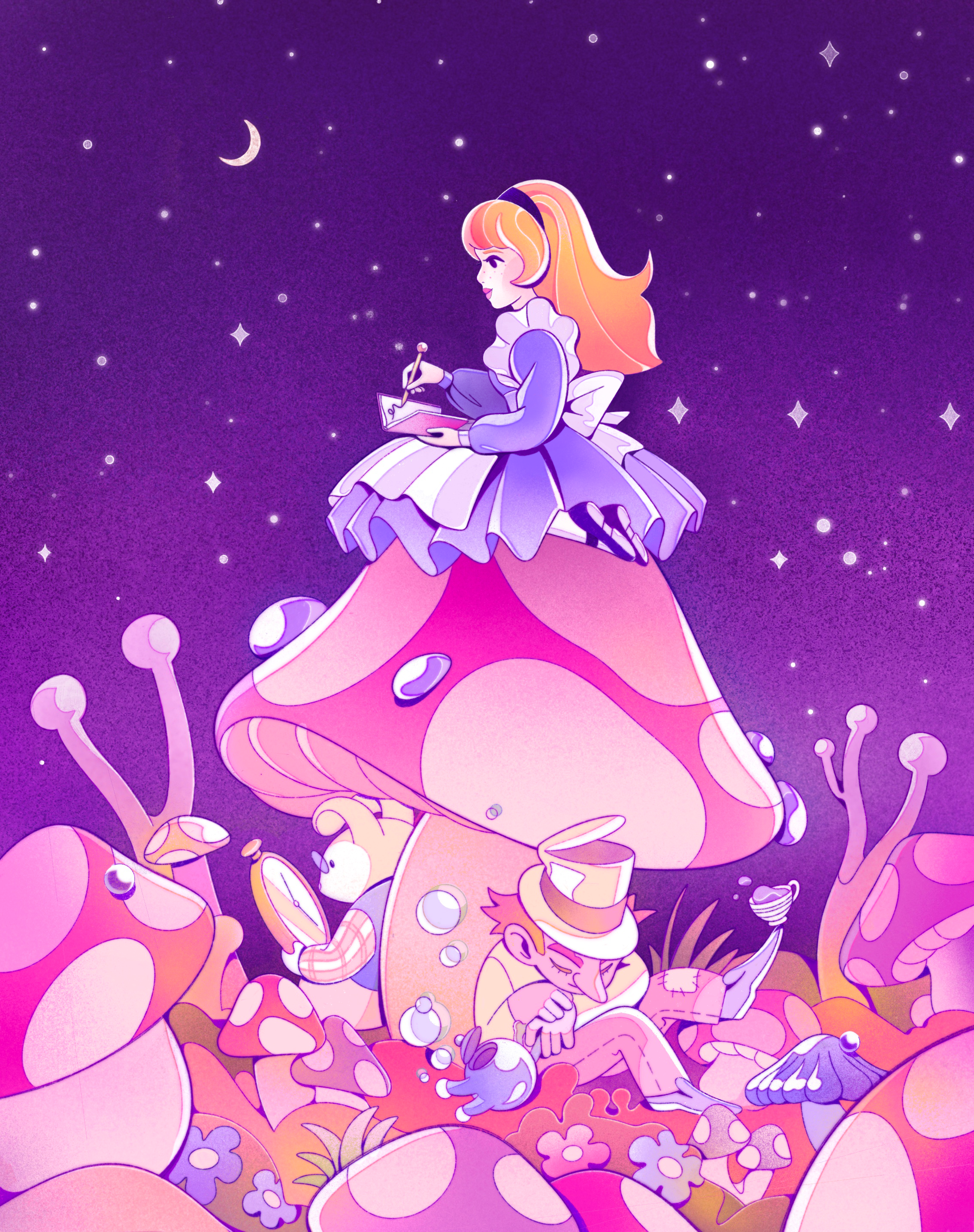 Alice in Wonderland Dream Journal Cover - Union Square & Co. (Copy)