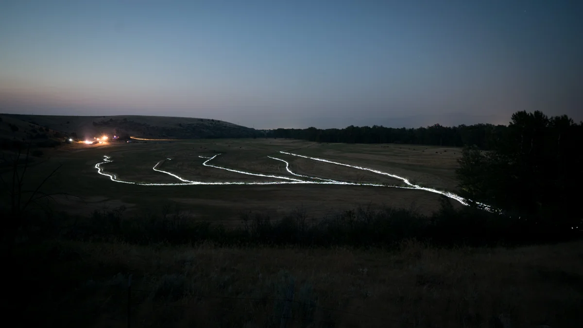 Illumination of Gabriel Canal, Light Installation