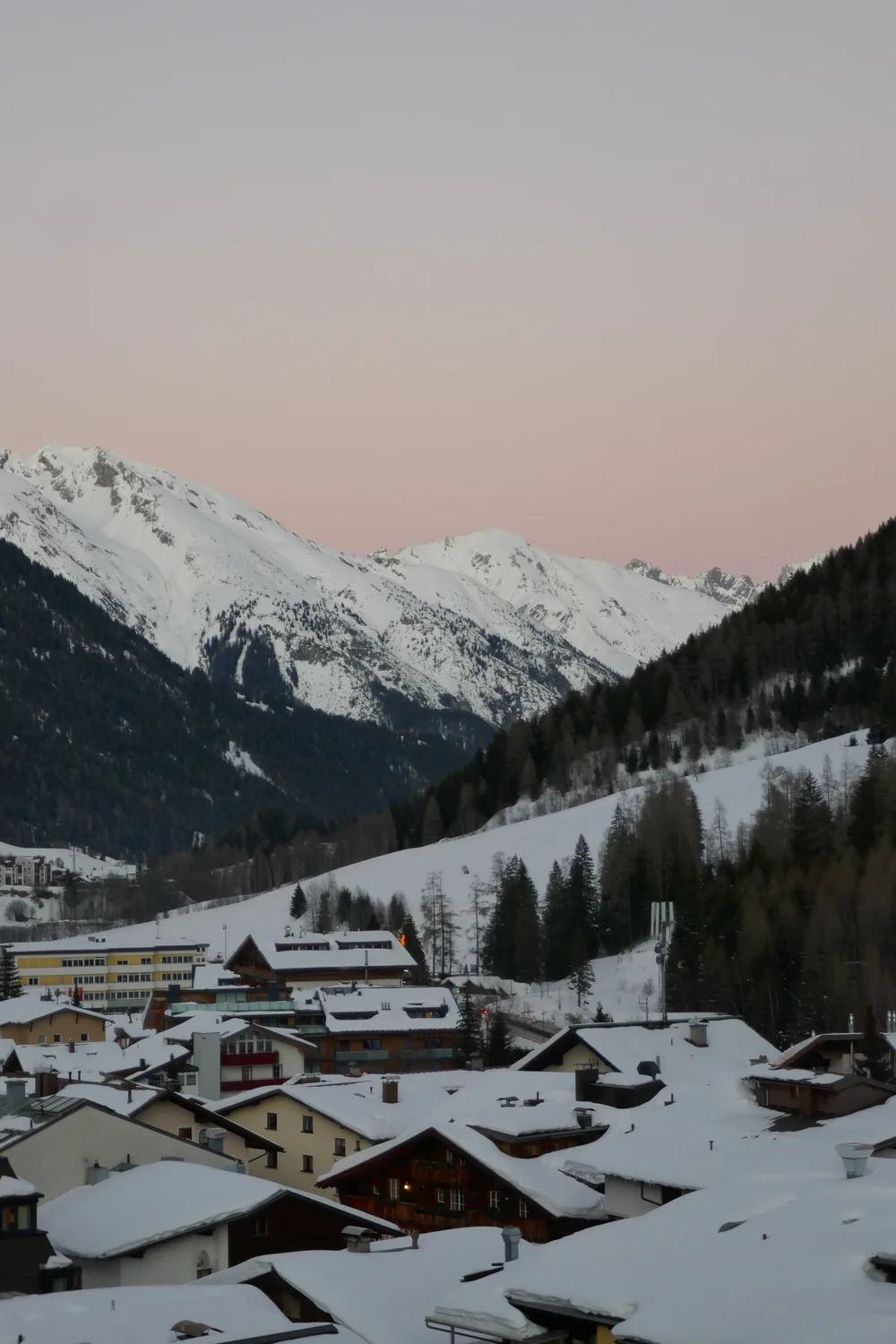  The town of St. Anton am Alberg 