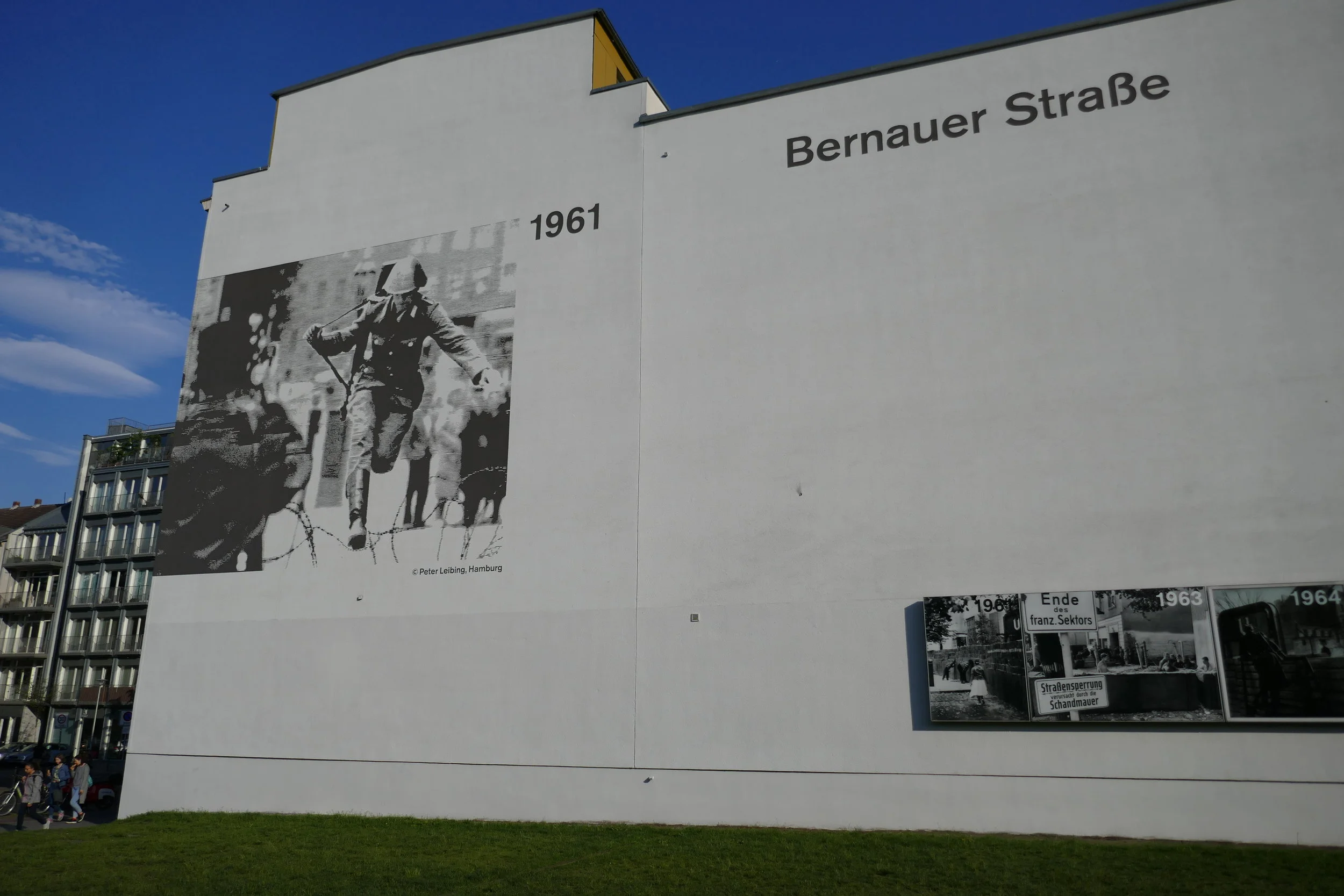 One of the many memorials at  Mauerpark  (Wall Park) commemorating escape attempts  