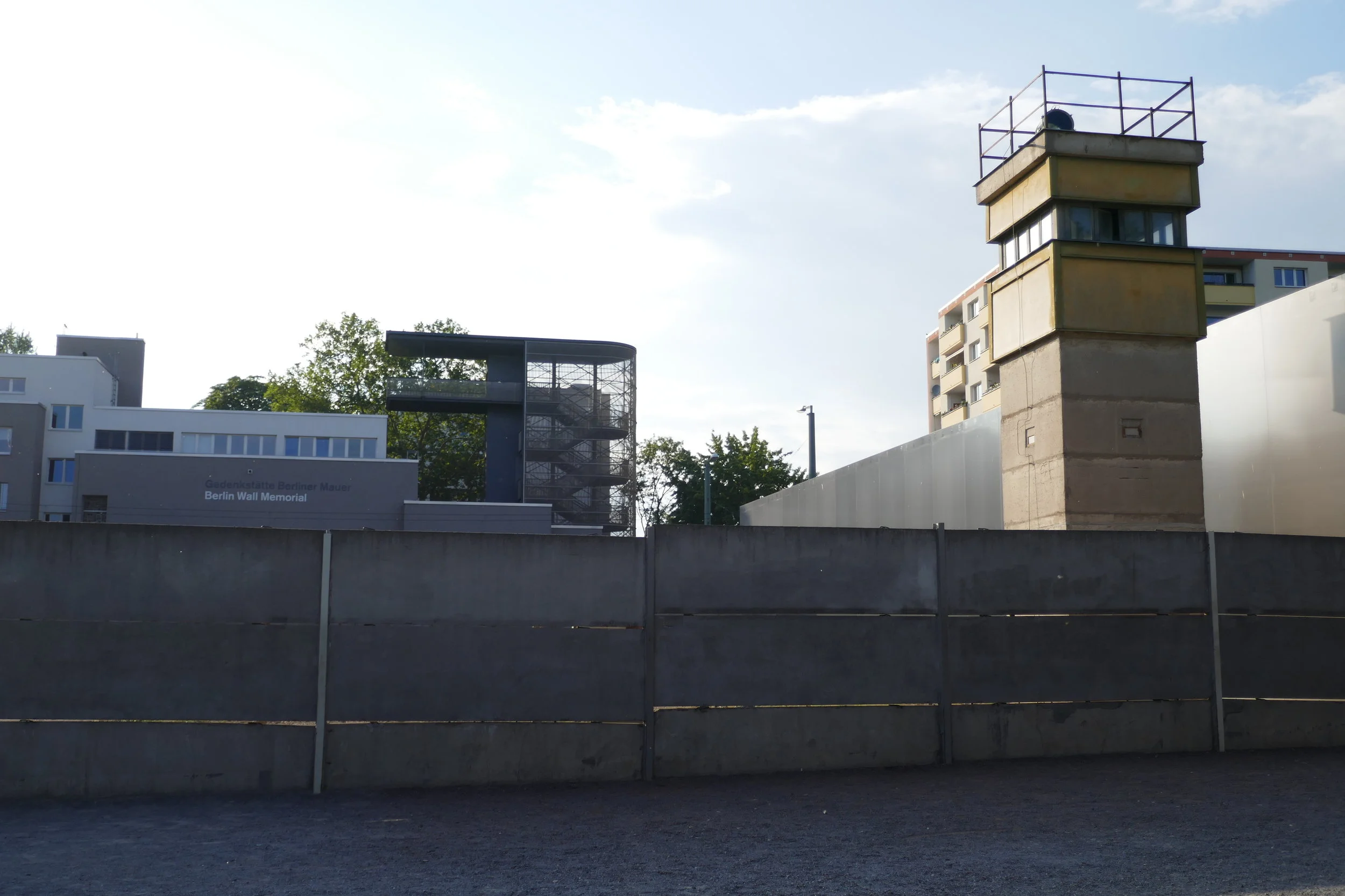  Watchtowers like these would have housed soldiers trying to prevent East Germans from leaving the GDR 