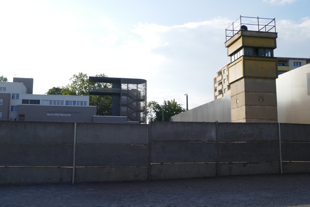  Watchtowers like these would have housed soldiers trying to prevent East Germans from leaving the GDR 