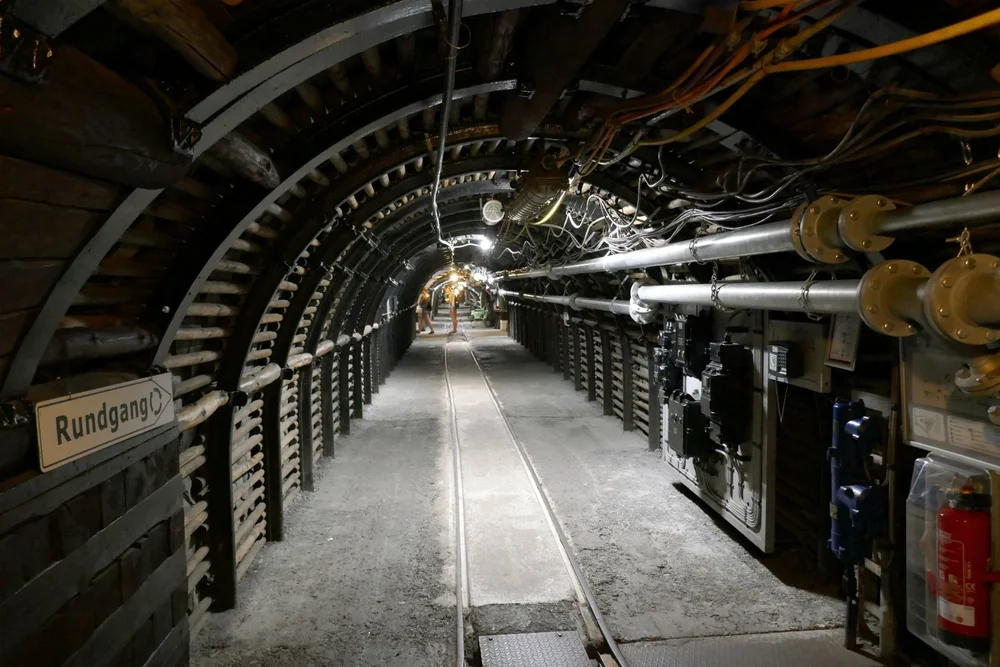  Tunnels and tunnels and tunnels… the mine was enormous.  