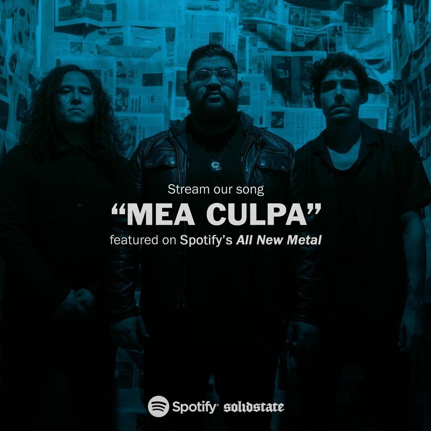 Big thank you to @spotify, @applemusic, and @tidal for the playlist love!  Stream our songs &ldquo;Mea Culpa&rdquo; and &ldquo;A Bastard&rsquo;s Shame&rdquo; on these stacked playlists 🔥

🎵 Spotify&rsquo;s #AllNewMetal
🎵 Apple Music&rsquo;s #Break