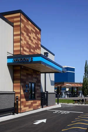 cowlitz tobacco outlet Cowlitz Tabacco Outlet, The Cowlitz Indian Tribe — KMB architects