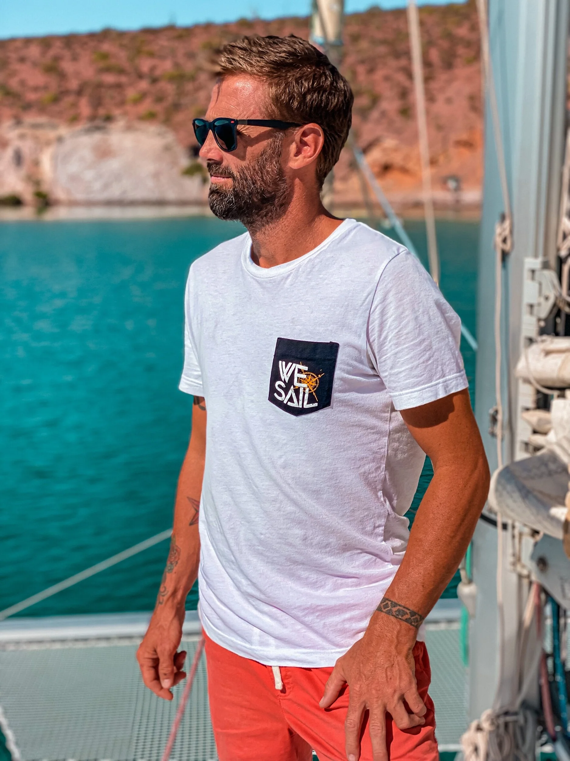 WE|Sail Pocket T-Shirt (unisex)