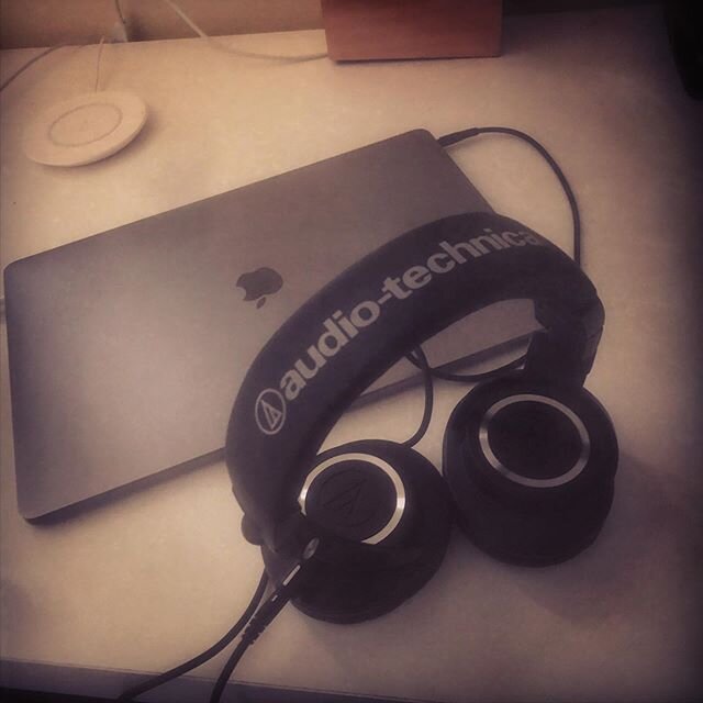 Loving my new headphones! #audio #editing #podcastediting