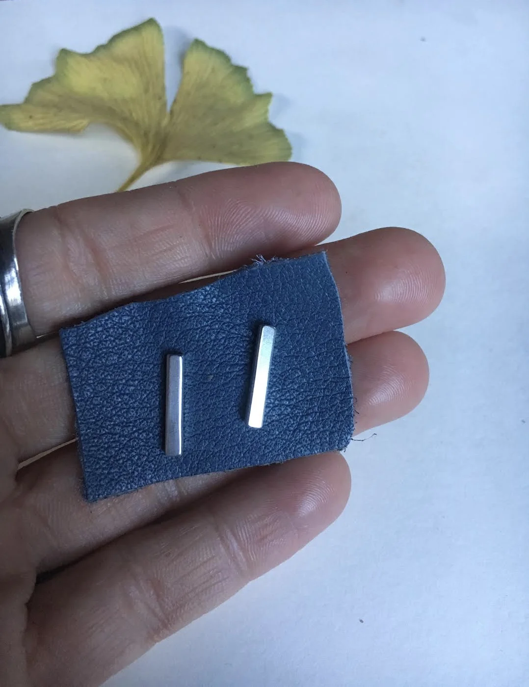 Modern Bar Earrings