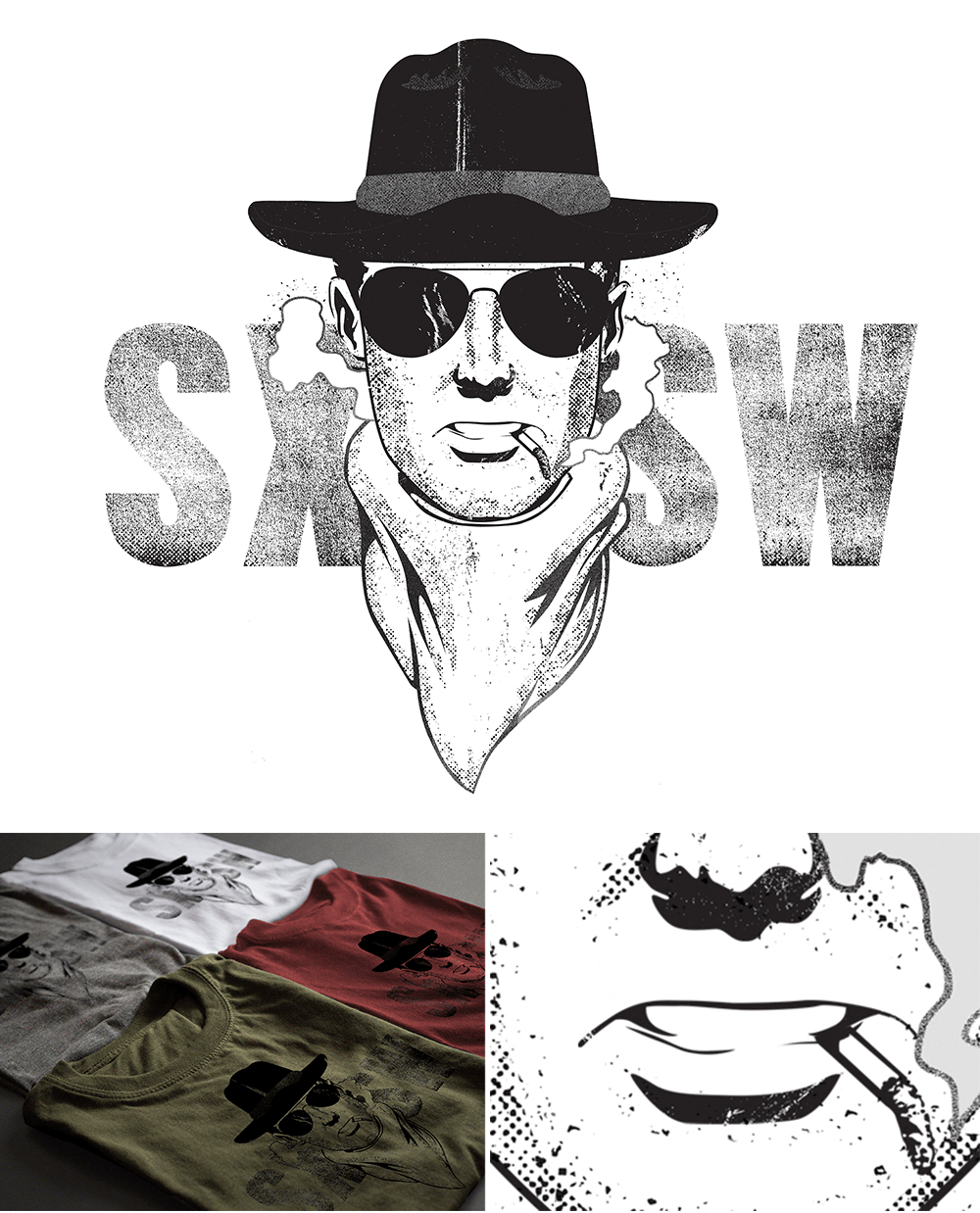  An entry for SXSW T-shirt contest in 2019 