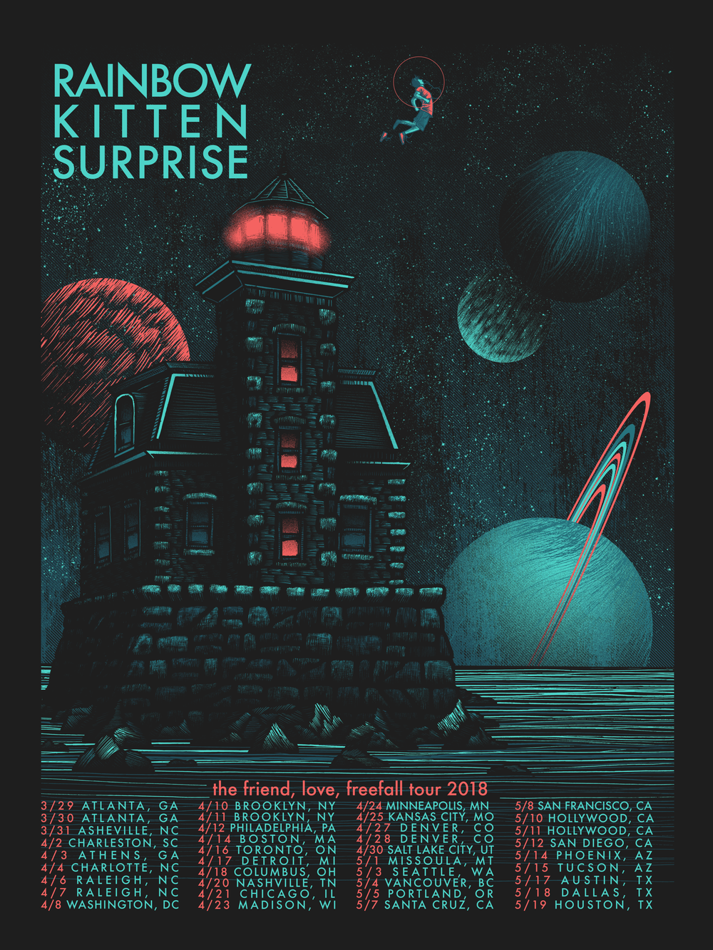 RKS FRIEND LOVE FREEFALL TOUR 2018 — LUKEMART.COM