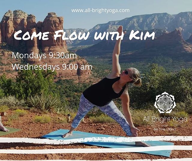 Don't miss yoga with Kim @kimicoco820