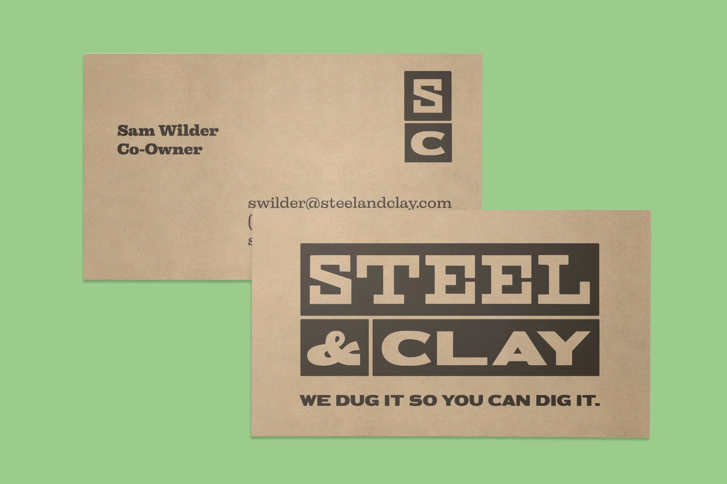 Steel & Clay Logo