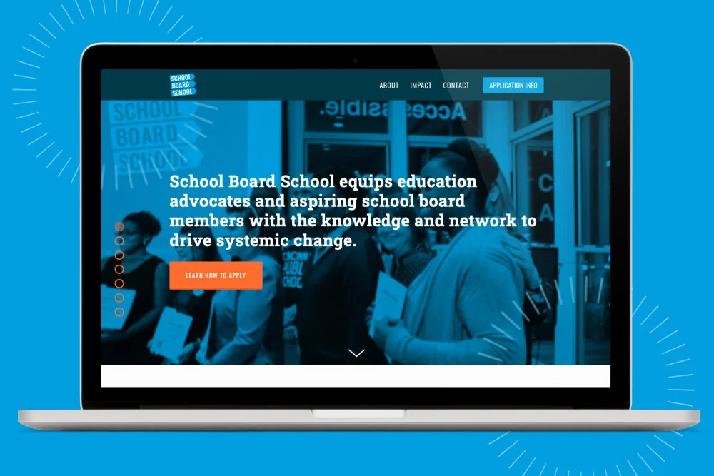 School Board School Identity Design and Website
