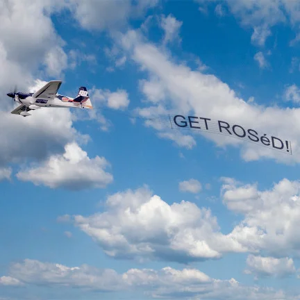 Roséd Wine custom imagery