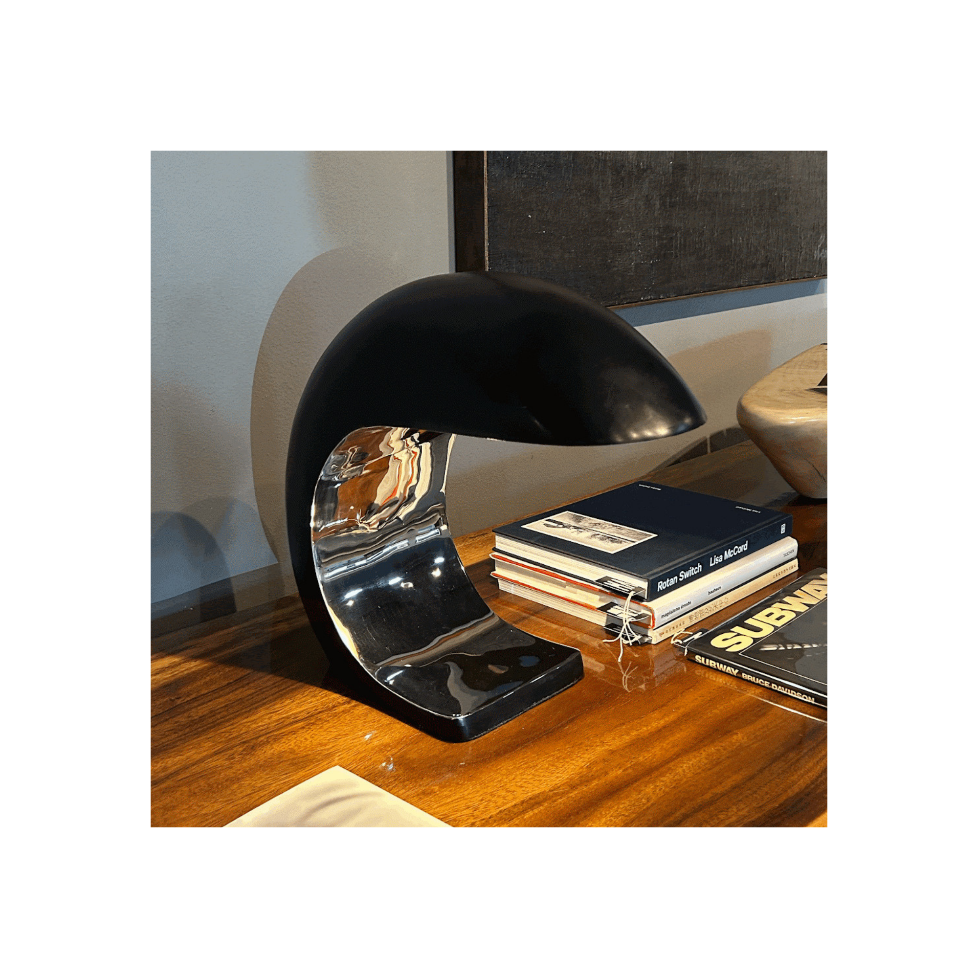 Blacken Bronze | Study Table Lamp