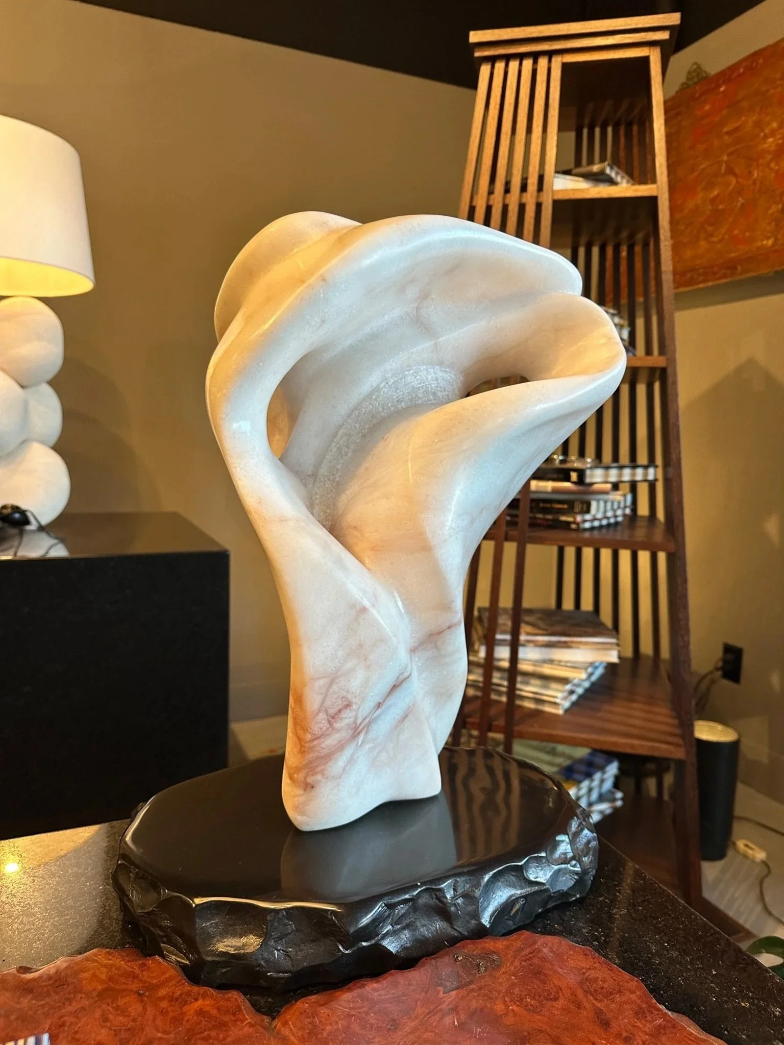 Ilona J Passino | “From Within…Throughout” White Marble