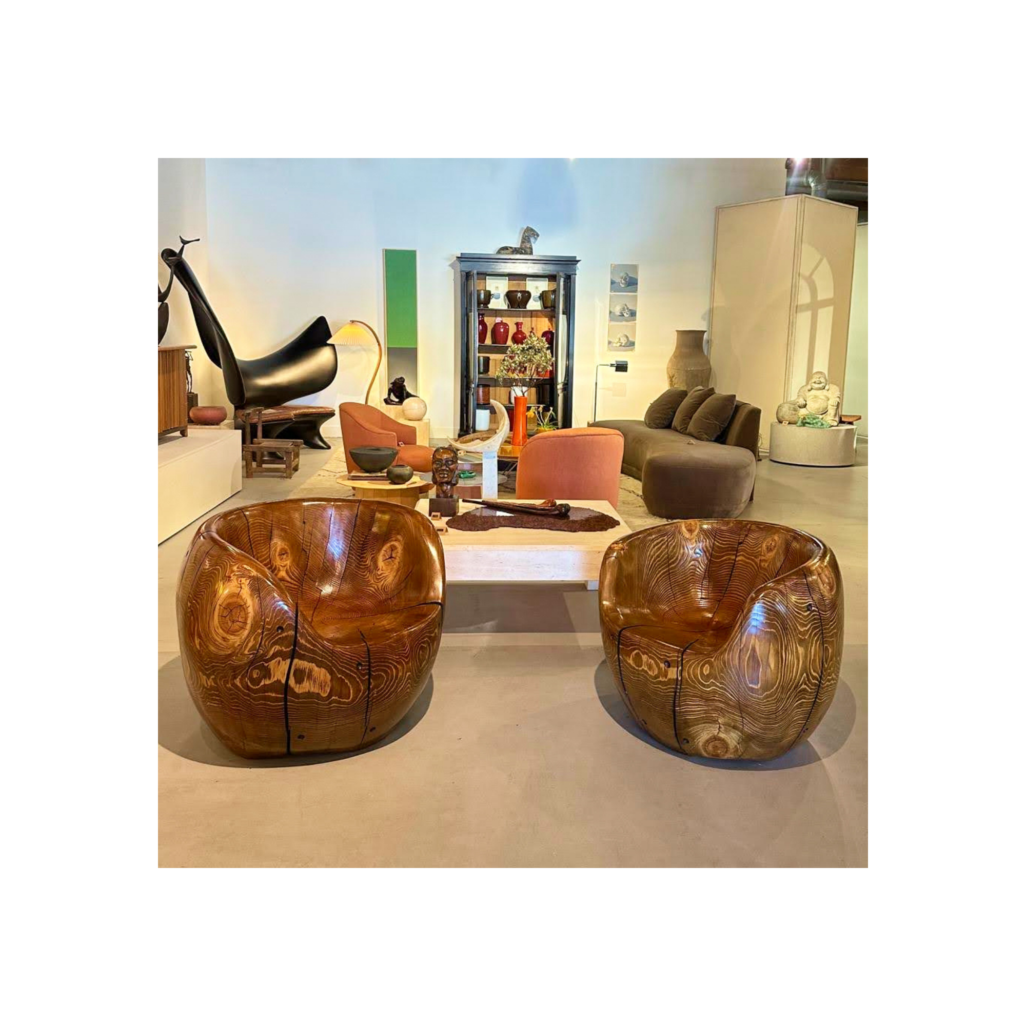 Dan Pollock | Golden Cottonwood Chair