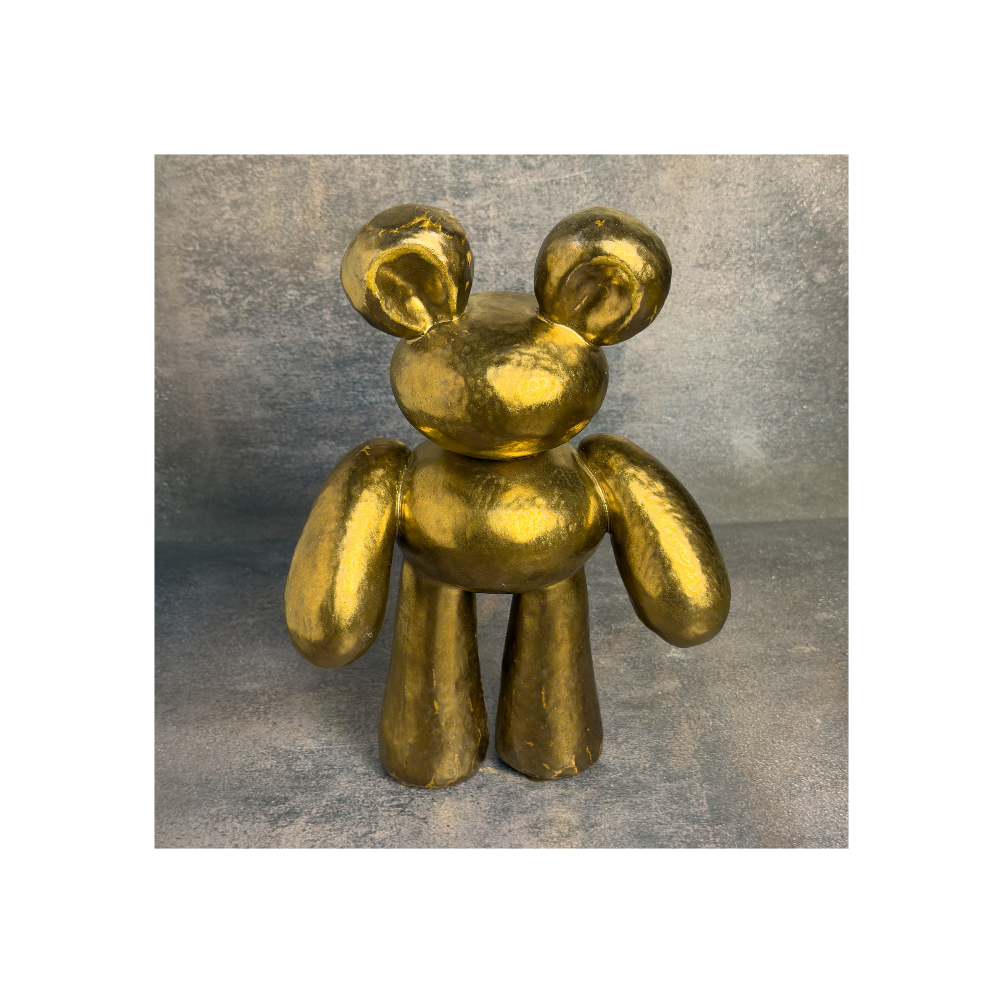 Silica Studios | Bronze Bunny Ceramic