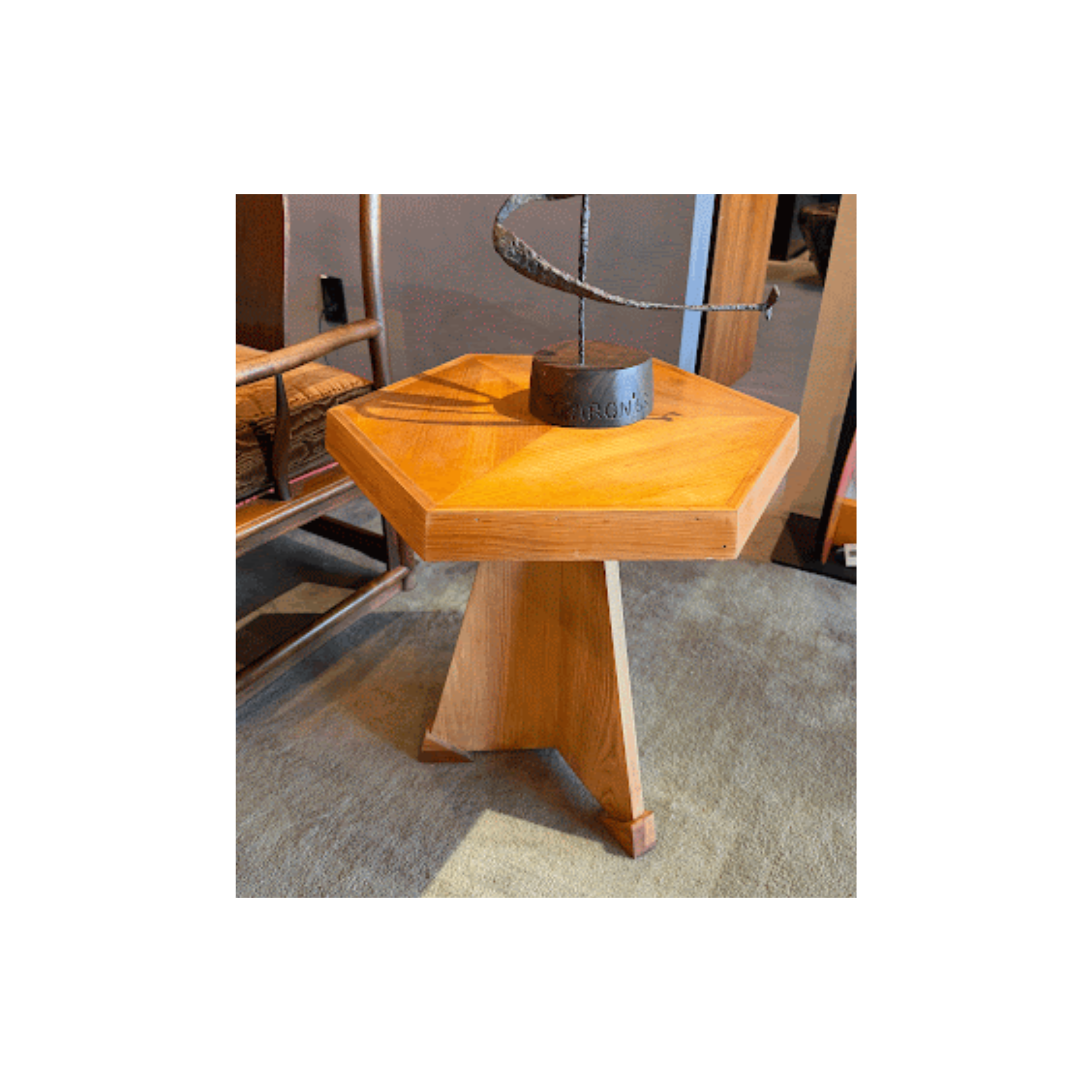 Bennett Strahan | Wood End Table