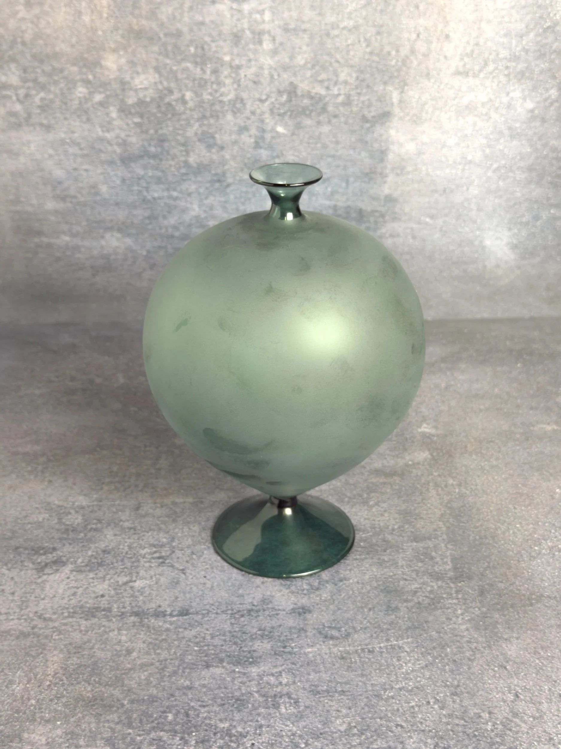 Murano Vase | Aegean Green Glass