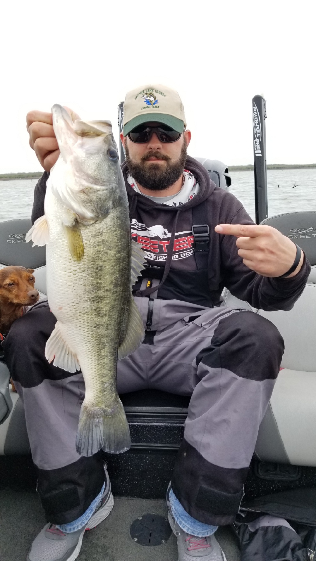 Falcon Lake | Winter Bass Fishing