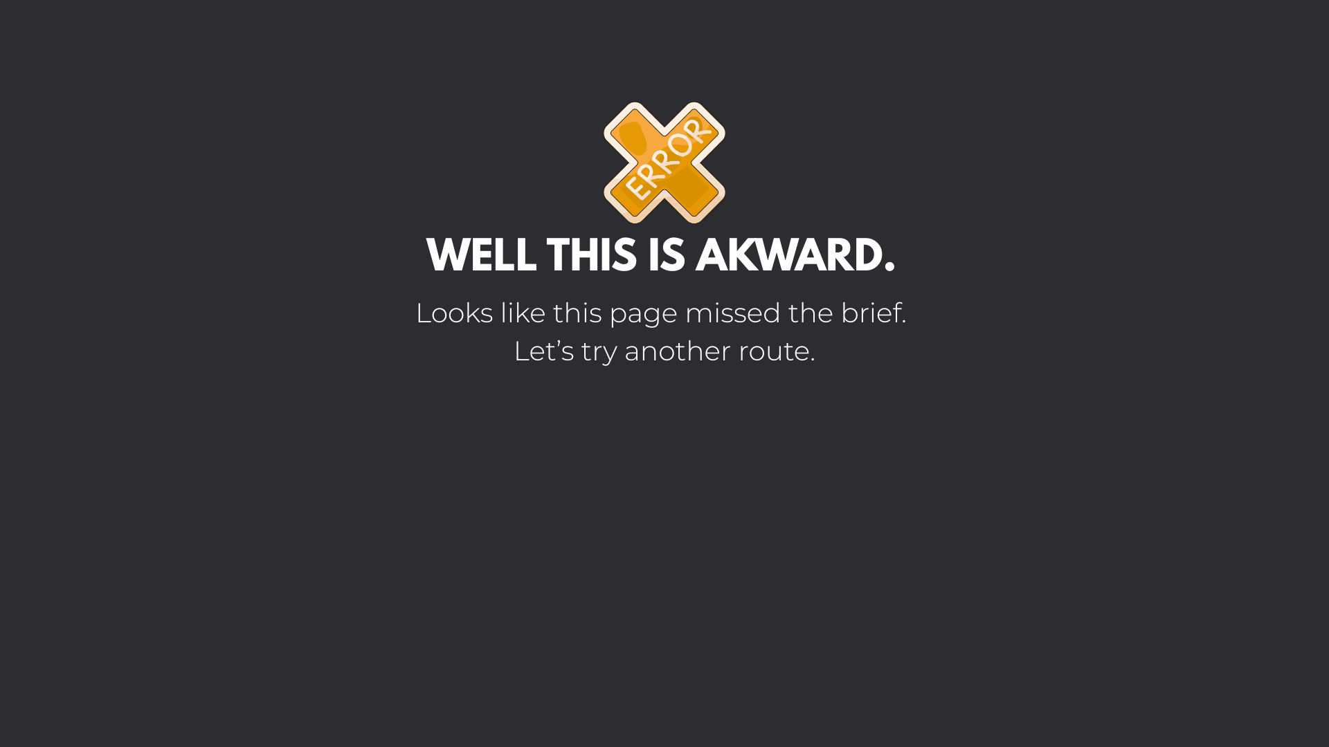 Illustration representing a website error or missing page