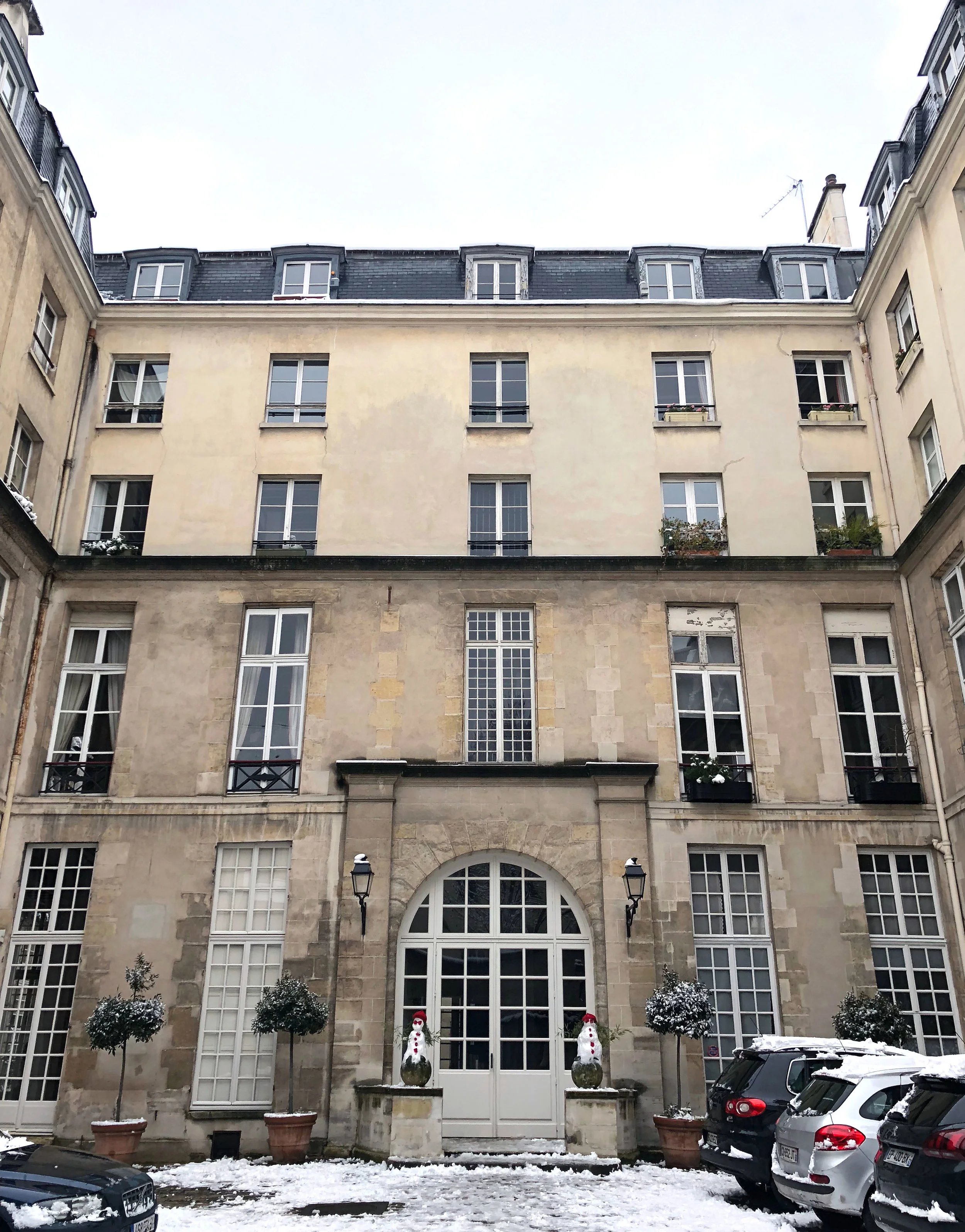This was the entrance of our apartment for the week.