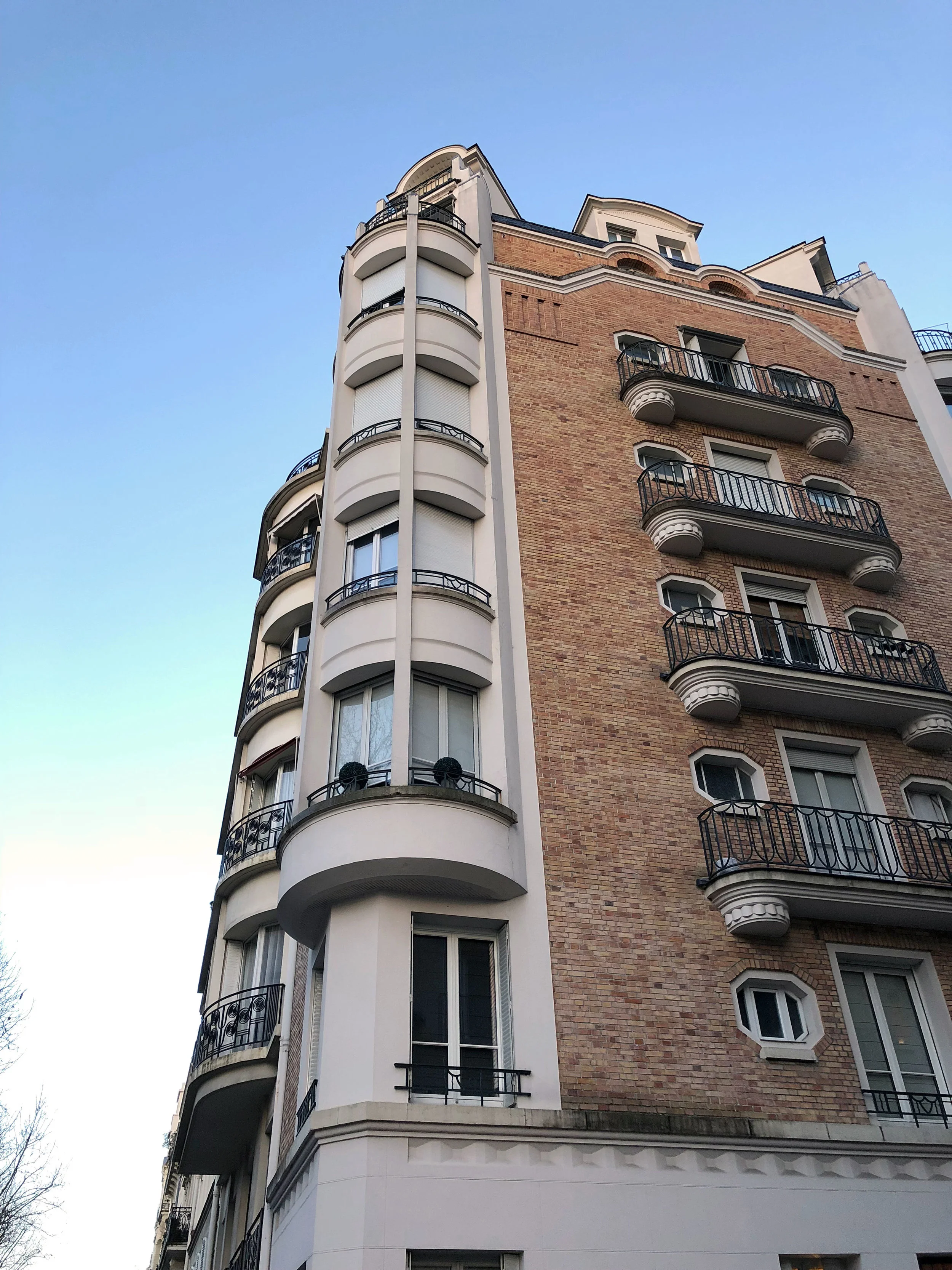 Modern Parisian architecture