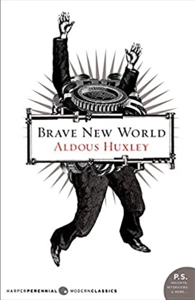 Brave New World book Aldous Huxley- Rory Gilmore Reading Challenge.png