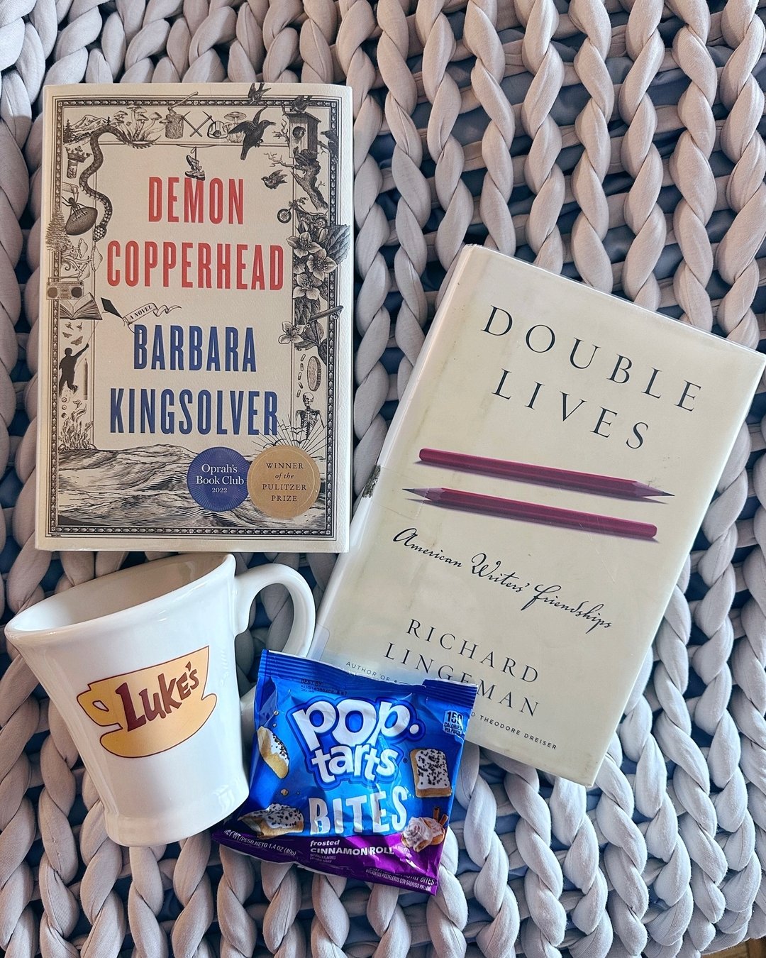 Save this post for two books I think Rory would be reading today! Demon Copperhead, by Barbara Kingsolver, is a modern-day retelling of David Copperfield, one of the books on the Rory list. This is one of my 5 Star Books for this year and it would 10