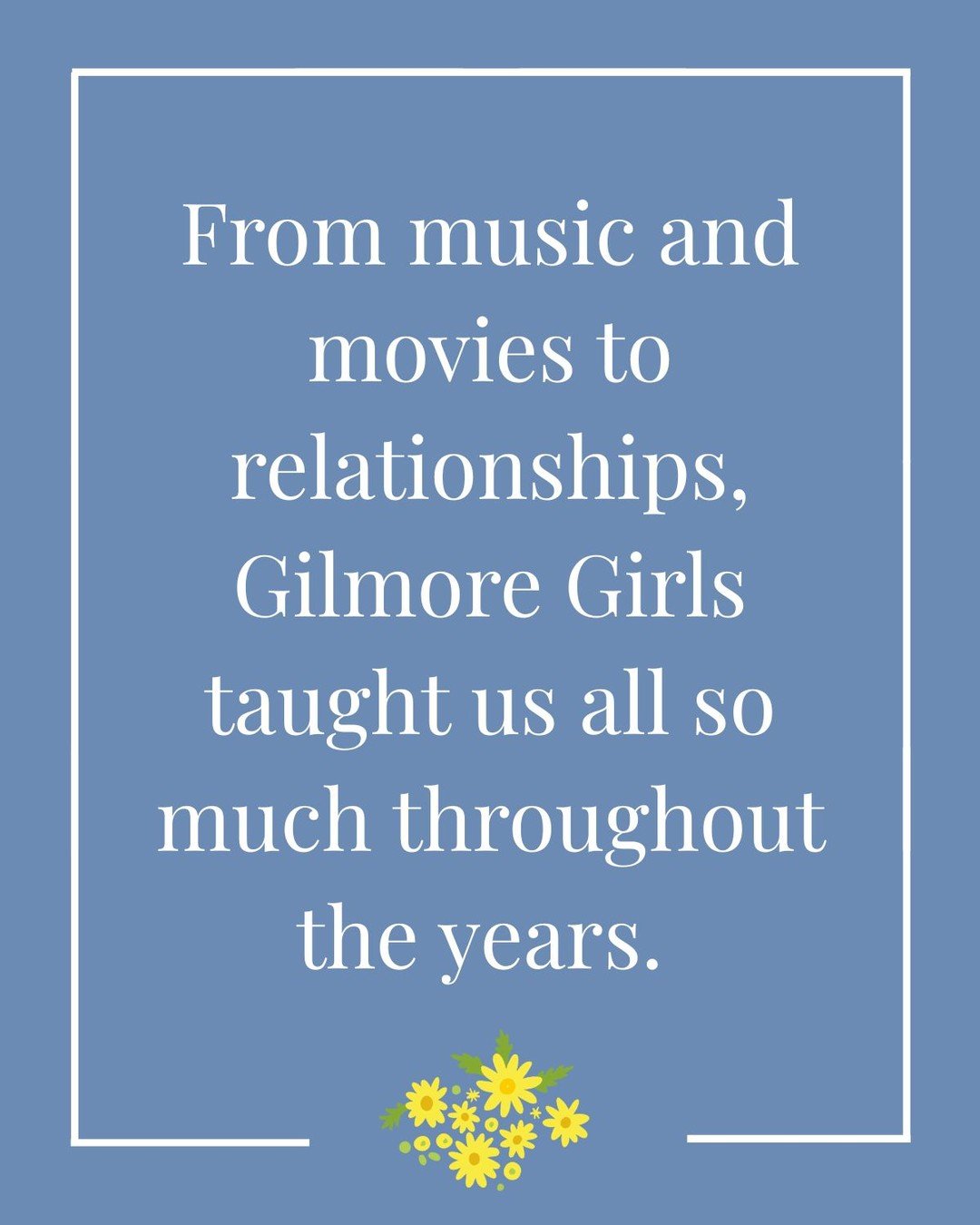 I can't begin to tell you everything that Gilmore Girls has meant to me, but my book, Meet Me at Luke's: A Lesson in Life and Love from Gilmore Girls, is a pretty good start!

Swipe to see more details about what's inside the book, as well as a first