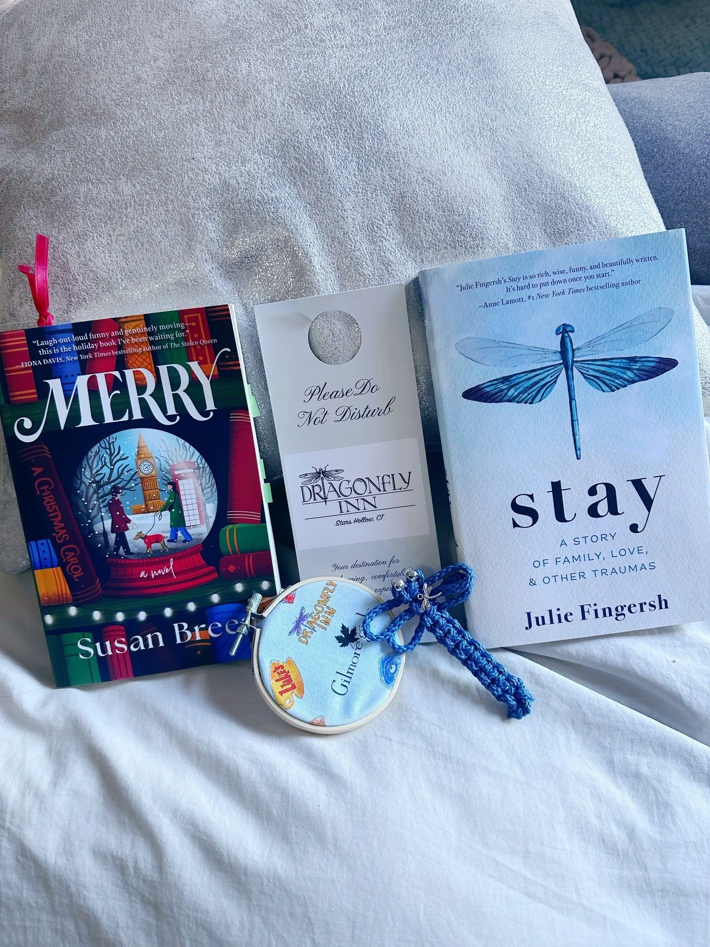 Are you reading holiday books already, like I am? In the comments, tell me what holiday books you're excited about!
I'm currently reading Merry by Susan Breen. It's a fantastic holiday story with so many Dickens and A Christmas Carol details and plo