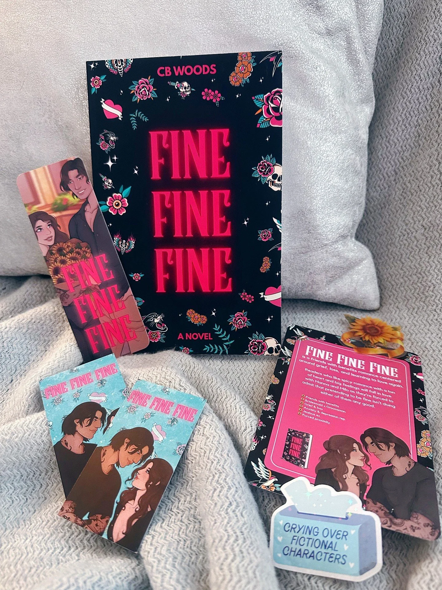 "I'm fine!" We all say it, but we don't always mean it. Can you see where FINE, FINE, FINE gets its title? This is a romance, with an amazing FMC and a smouldering MMC, but I love the heavy dose of reality in this book. Don't worry, there's