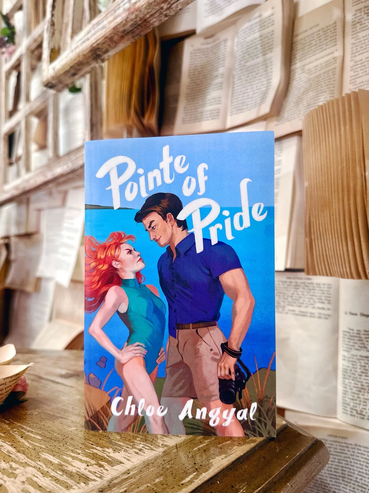 I picked it up because it was about ballet dancers. I bought it because of the chronic pain representation. What was the last book you bought and why? 

POINTE OF PRIDE by @chloe.angyal.writes
 follows Carly, a dancer who travels to Australia to be t