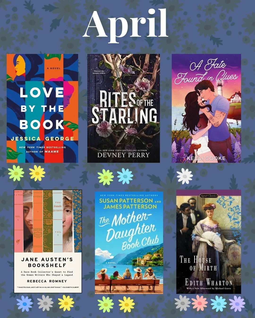 April has soooo many good books coming out; it's so hard to decide where to start! So here are just a few of my picks for April. Swipe to see all the categories for why I chose these. 

What are you hoping to read this month? Have you read any of the