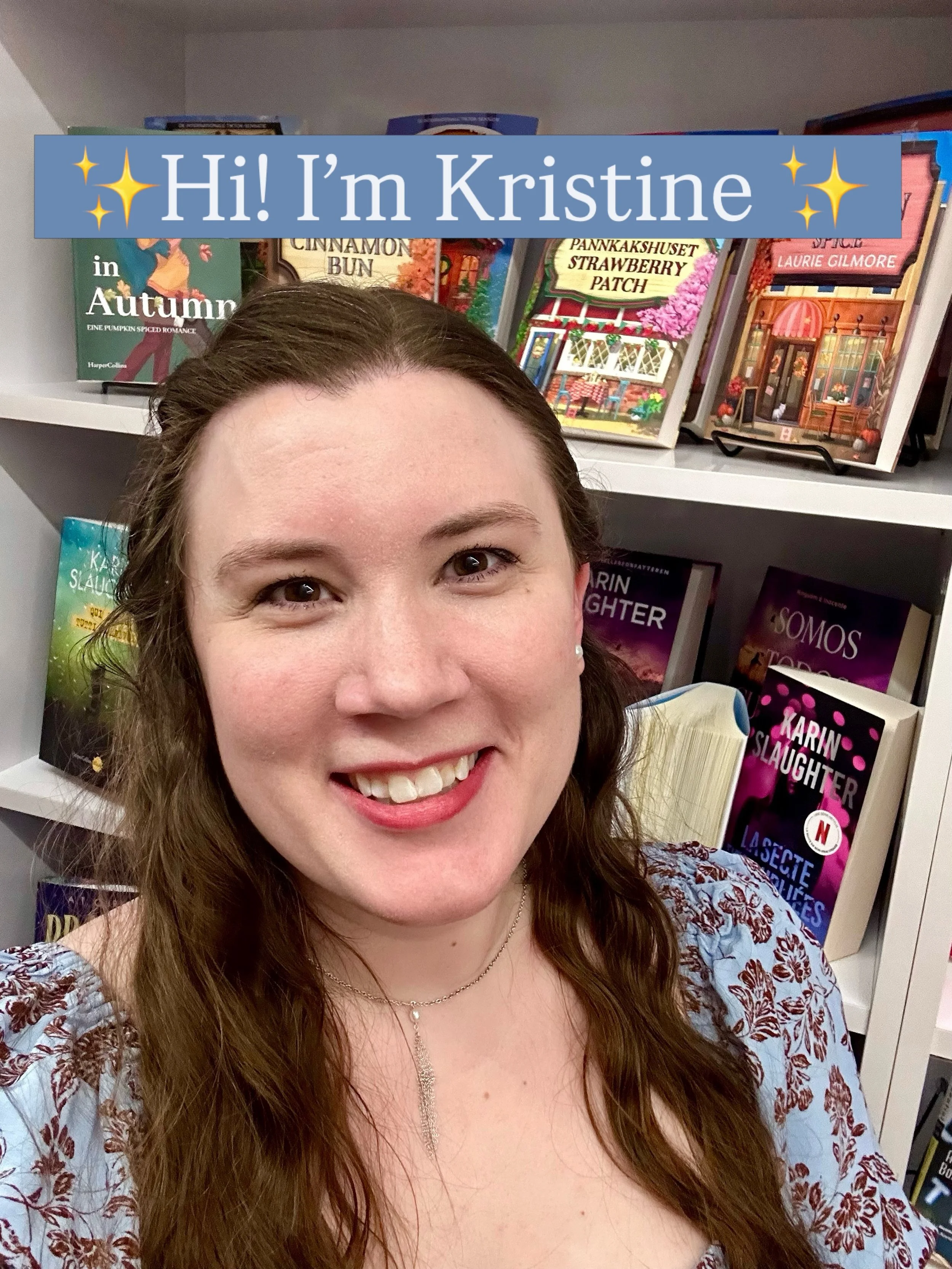 ✨About me✨I&rsquo;m Kristine- author, pop culture fanatic, and bibliophile! I love sharing content to make you smile or inspire you- whether it&rsquo;s about a book to read or a TV show to watch. 

I also love: Christmas, cats, fashion (especially wi